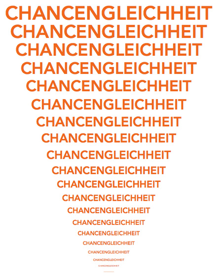 Chancengleichheit